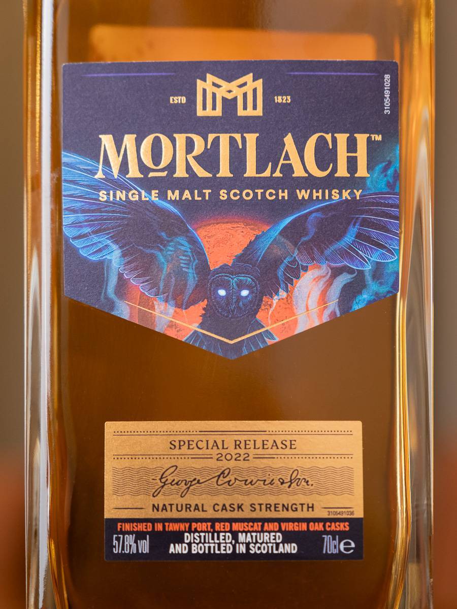 Этикетка Mortlach Special Release 2022