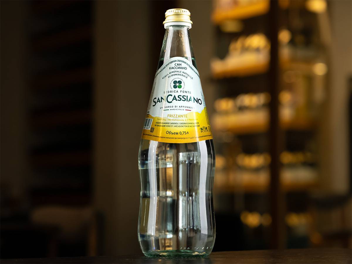 Вода газированная San Cassiano 0.75 л