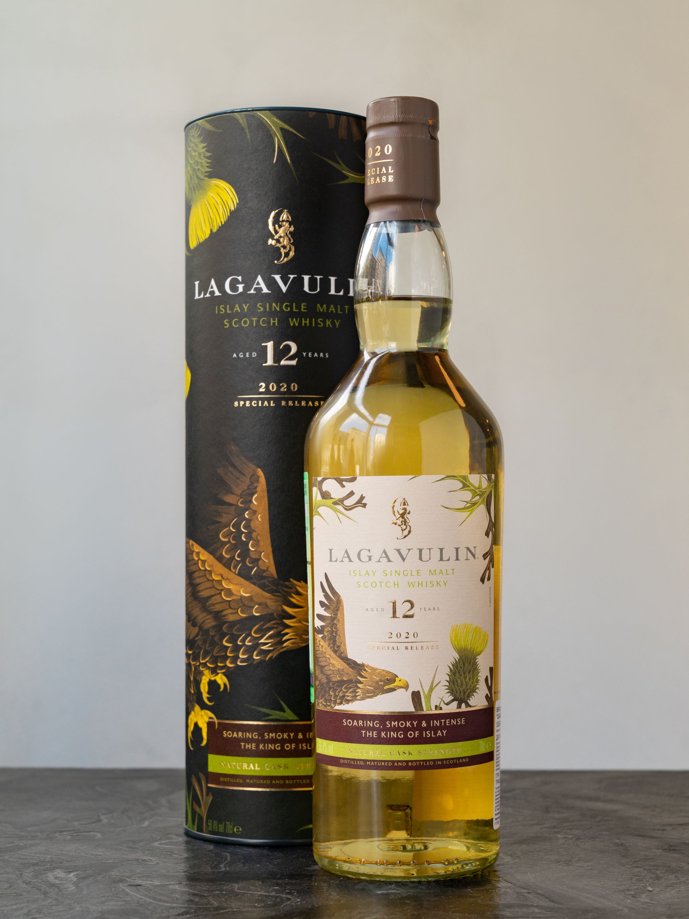 Виски Lagavulin 12 years купить в ресторане Остерия - лучшая цена Виски Lagavulin 12 years / Лагавулин 12 лет