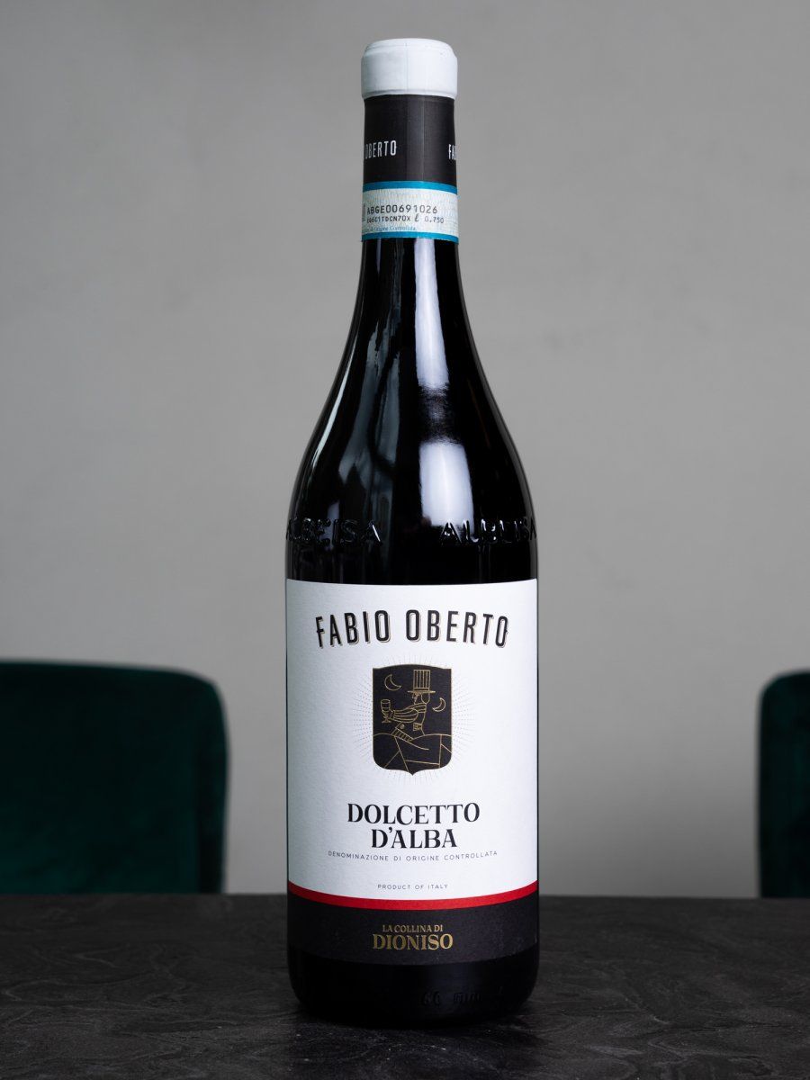 Купить итальянское вино Fabio Oberto Dolcetto D’Alba - лучшая цена в винном ресторане Остерия Amici на Мосфильмовской 88 Вино Fabio Oberto Dolcetto D’Alba / Фабио Оберто Дольчетто Д’Альба