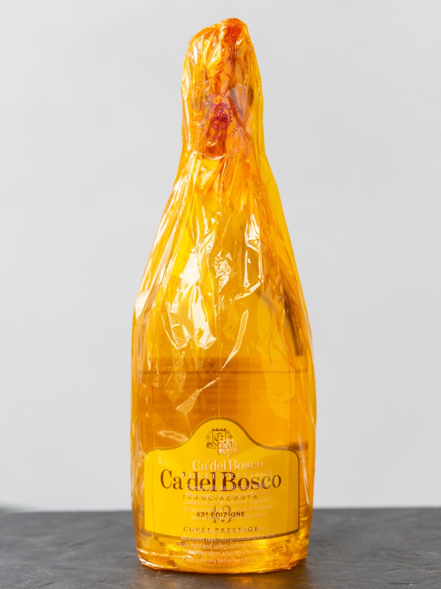 Игристое вино Franciacorta Brut Cuvee Prestige DOCG купить в ресторане Остерия - лучшая цена Игристое вино Franciacorta Brut Cuvee Prestige DOCG / Франчакорта Брют Кюве Престиж