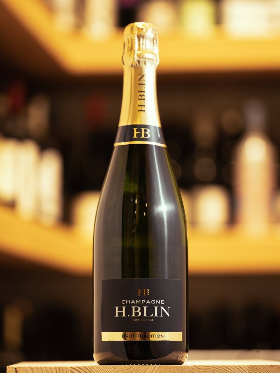 Шампанское H. Blin Brut Tradition купить в винном ресторане Остерия - лучшая цена Шампанское H. Blin Brut Tradition / А.Блин Брют Традисьон