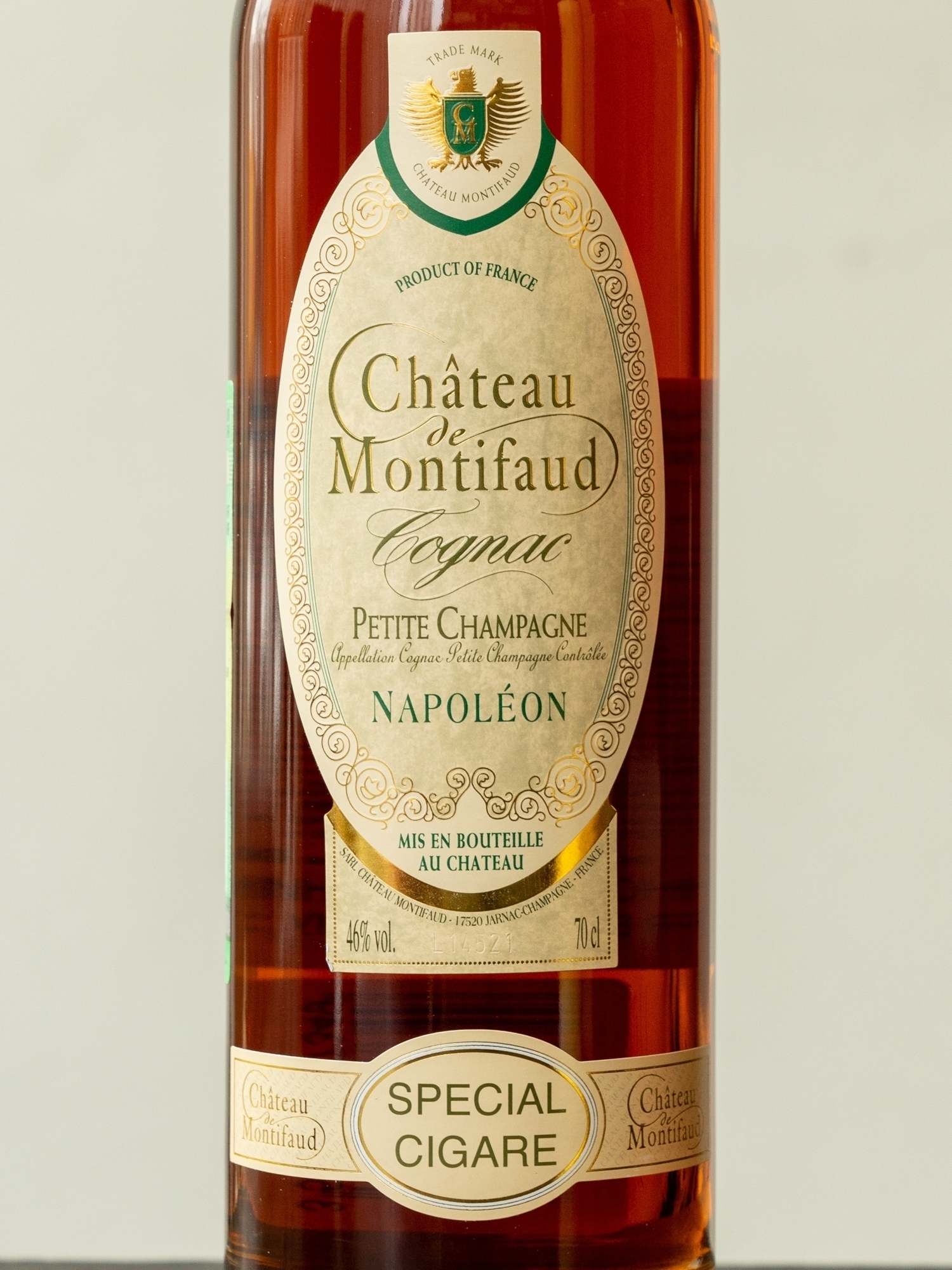 Коньяк Chateau de Montifaud Special Cigar Napoleon / Птит Шампань Шато де Монтифо Наполеон Сигарный 18 лет 2001-2002 г