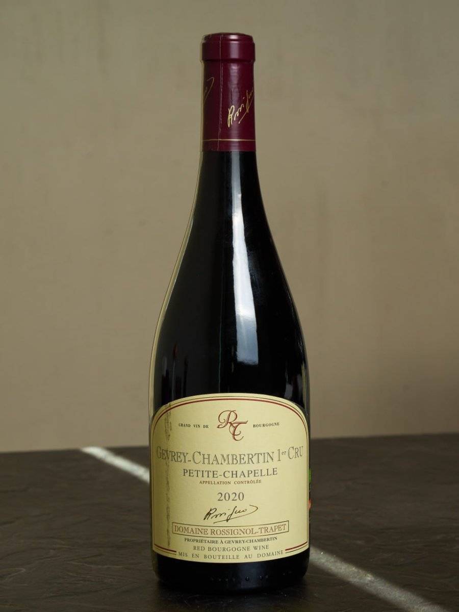 Вино Domaine Rossignol-Trapet Gevrey-Chambertin 1er Cru Petite-Chapelle 2020 купить в винном ресторане Остерия - лучшая цена Вино Domaine Rossignol-Trapet Gevrey-Chambertin 1er Cru Petite-Chapelle 2020 / Домен Россиньоль-Трапе Жевре-Шамбертен Премье Крю Пти-Шапель