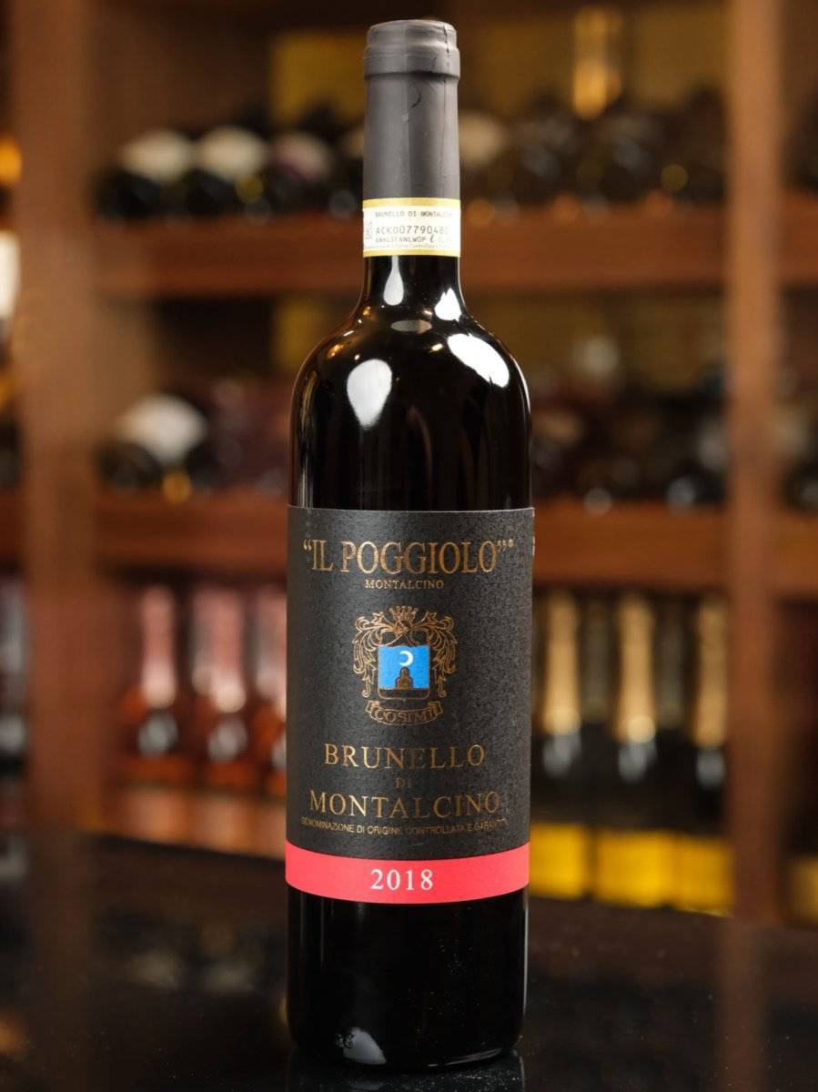 Вино Brunello di Montalcino Il Poggiolo купить в винном ресторане Остерия - лучшая цена Вино Brunello di Montalcino Il Poggiolo 2018 / Брунелло ди Монтальчино Иль Поджиоло