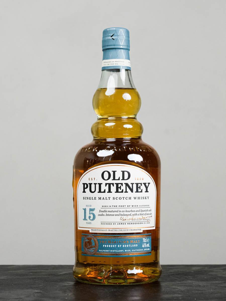 Виски Old Pulteney 15 Years Олд Палтни 15 лет купить в винном ресторане Osteria Amici - цена Виски Old Pulteney 15 Years / Олд Палтни 15 лет