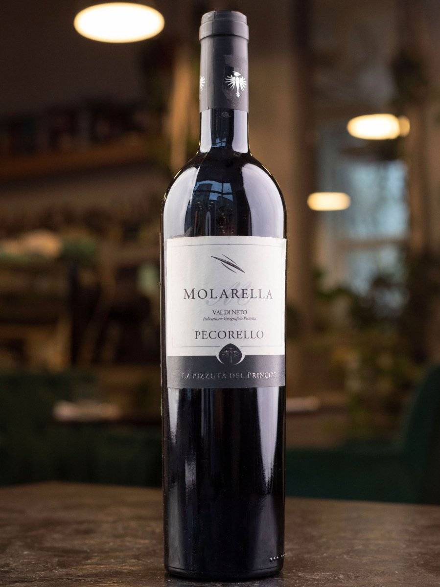 Вино Molarella Val Di Neto Pecorello купить в винном ресторане Остерия - лучшая цена Вино Molarella Val Di Neto Pecorello / Моларелла Валь ди Нето Принчипе