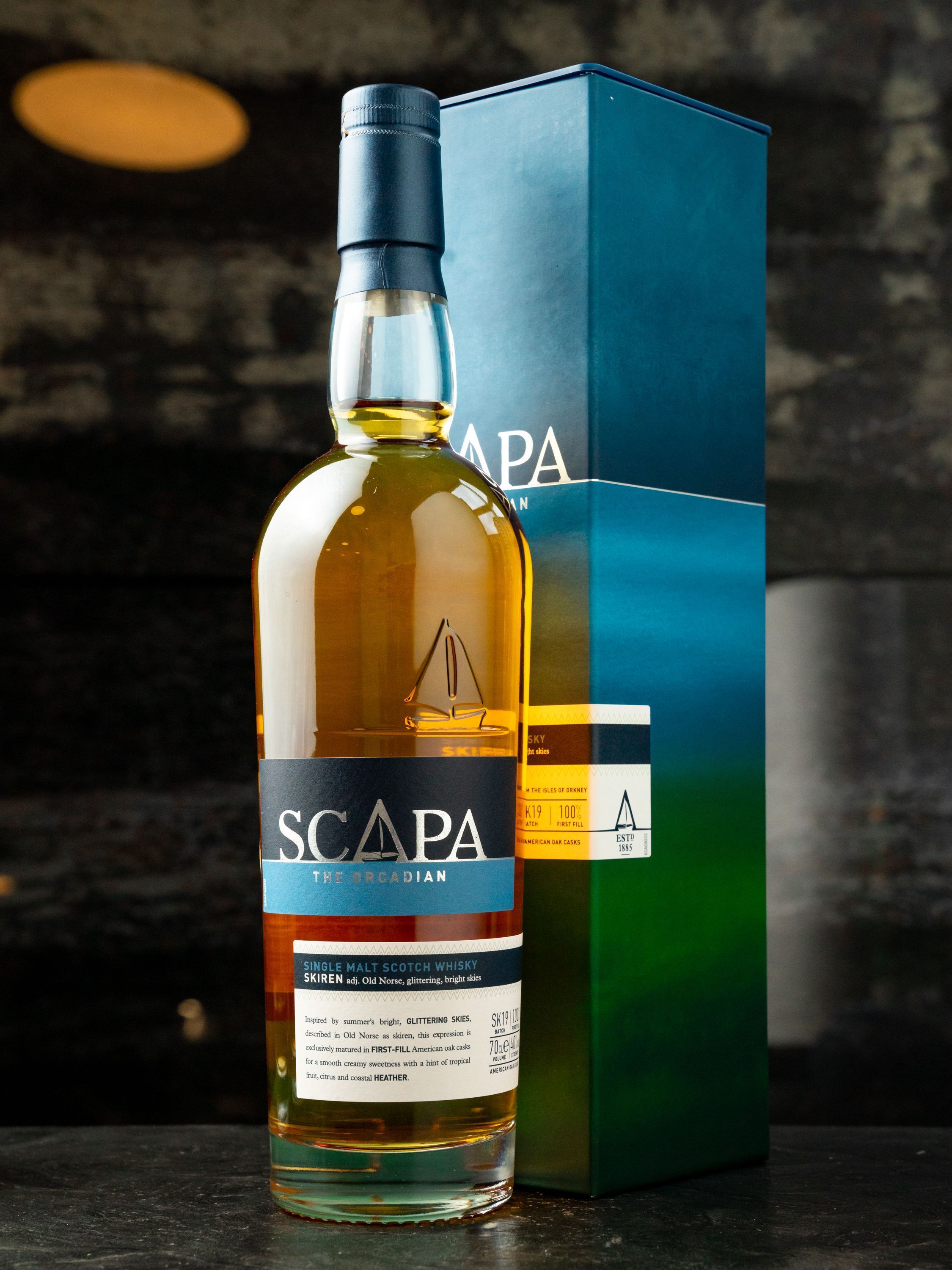 Купить шотландский виски Scapa Sciren - лучшая цена в ресторане Амичи Виски Scapa Sciren / Скапа Скирен