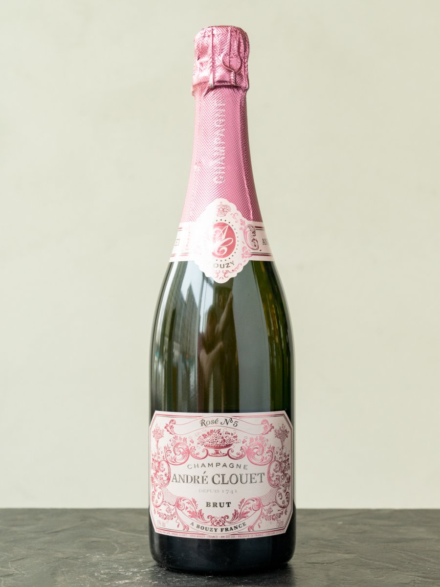 Шампанское Champagne Andre Clouet Rose №5 Brut Champagne купить в винном ресторане Остерия - лучшая цена Шампанское Champagne Andre Clouet Rose №5 Brut Champagne / Шампань Андре Клуэ Розе №5 Брют