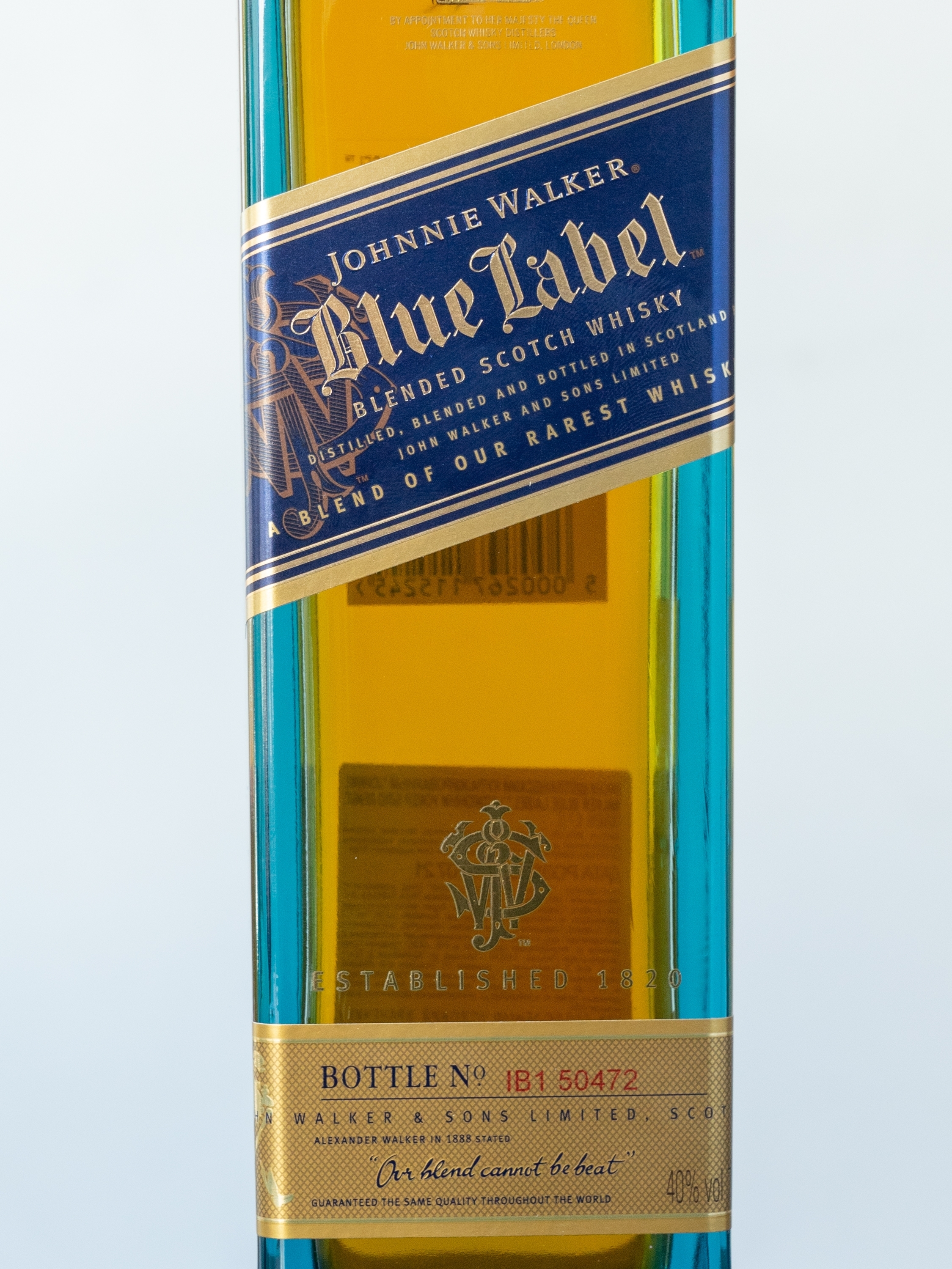 Виски Johnnie Walker Blue Label купить в винном ресторане Остерия Амичи - лучшая цена Виски Johnnie Walker Blue Label / Джонни Уокер Блю Лейбл