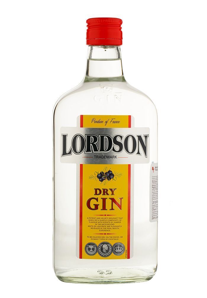 Джин Gin Lordson купить в ресторане Остерия - лучшая цена Джин Gin Lordson / Лордсон