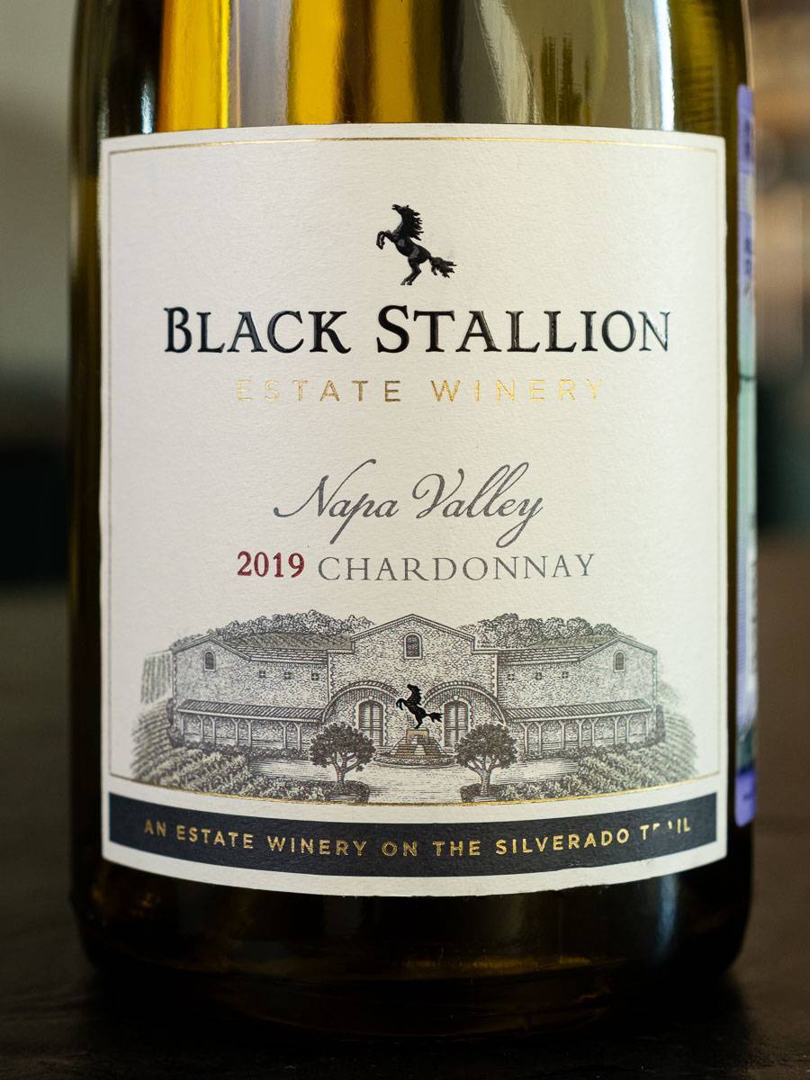 Купить вино Black Stallion Chardonnay в ресторане Остерия цена Вино Black Stallion Chardonnay / Долина Напа Блэк Стэллион Шардоне