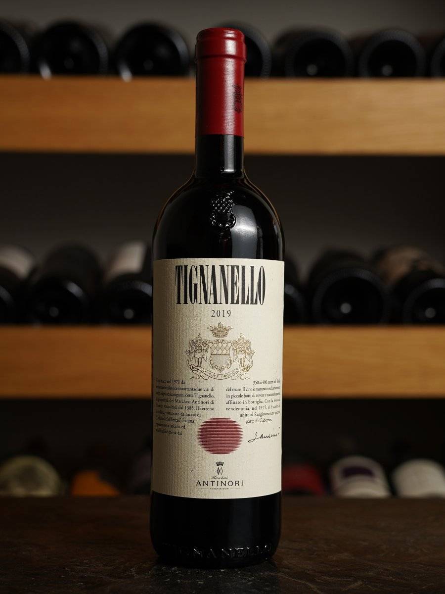 Вино Tignanello Toscana 2019 купить в винном ресторане Остерия - лучшая цена Вино Tignanello Toscana 2019 / Тиньянелло Тоскана 2019