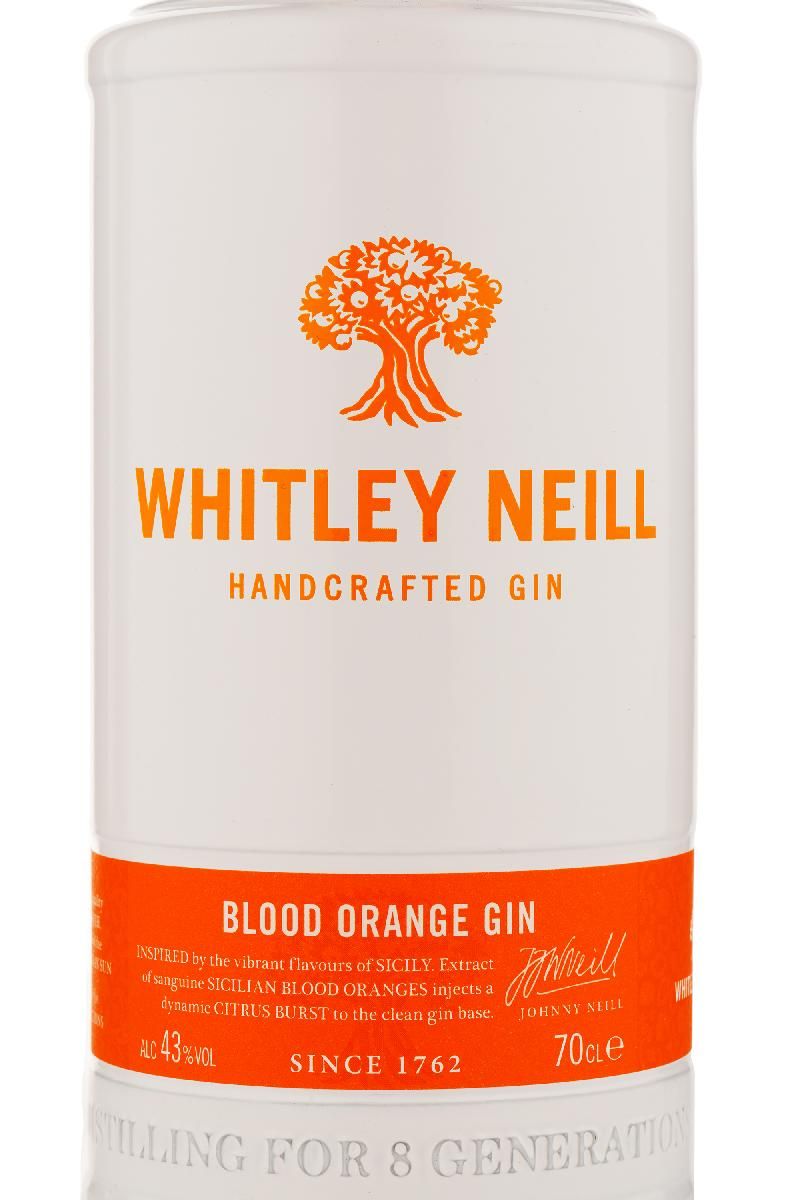 Джин Whitley Neill Blood Orange лучшая цена в ресторане Амичи Джин Whitley Neill Blood Orange / Уитли Нейл Блад Оранж