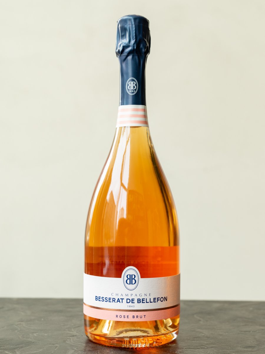 Шампанское Besserat de Bellefon Cuvee des Moines Brut Rose купить в винном ресторане Остерия - лучшая цена Шампанское Besserat de Bellefon Cuvee des Moines Brut Rose / Кюве де Моан Бессера де Бельфон