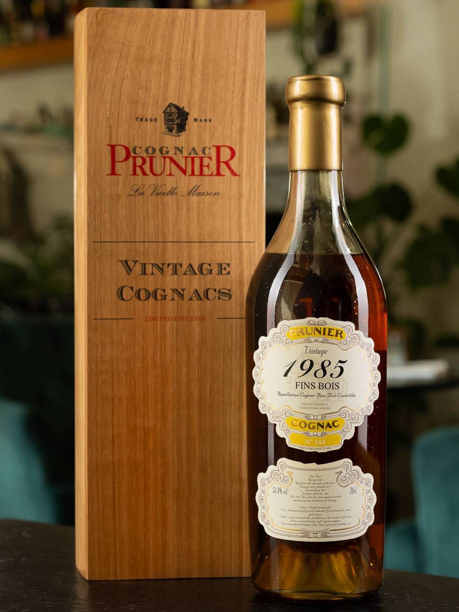 Коньяк Prunier Fins Bois Vintage 1985 / Прунье Фэн Буа Винтаж