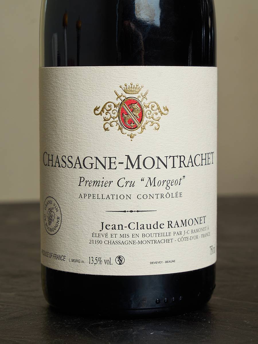 Вино Jean Cluade Ramonet Chassagne Montrachet Morgeot Premier Cru 2017 / Жан Клод Рамоне Шассань Монраше Моржо Премье Крю