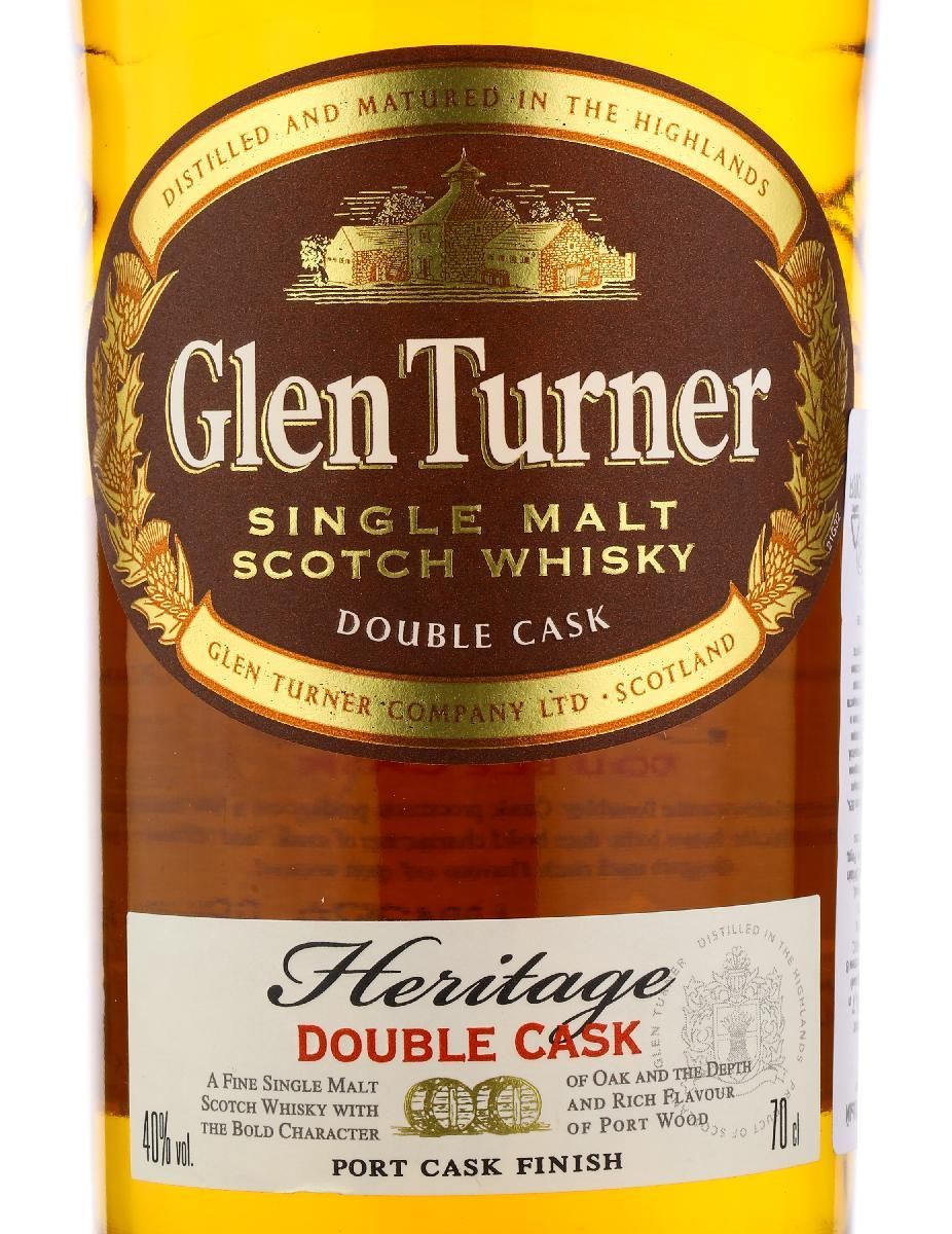 Виски Glen Turner Double Cask лучшая цена в Остерия Амичи Виски Glen Turner Double Cask / Глен Тернер Дабл Каск