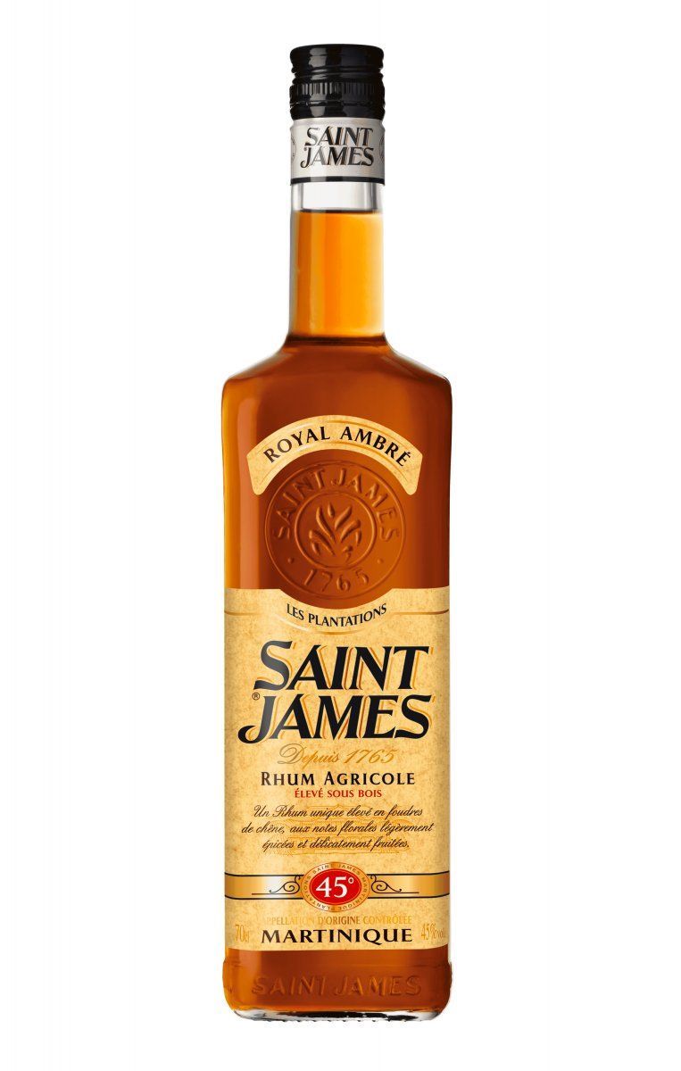 Купить Ром Saint James Rhum Agricole Royal Ambre лучшая цена в ресторане Амичи Ром Saint James Rhum Agricole Royal Ambre / Сент Джеймс Агриколь Роял Амбрэ