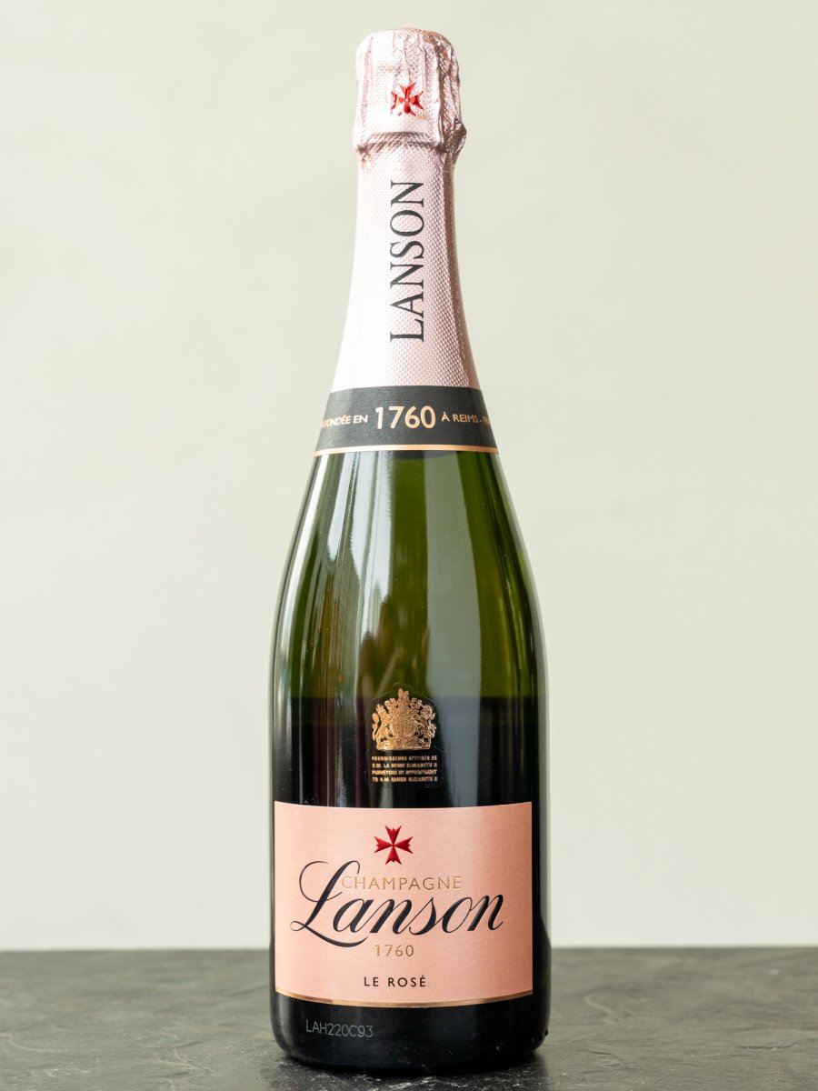 Шампанское Lanson Rose Label Brut Rose / Шампань Лансон Розе ле Брют Розе