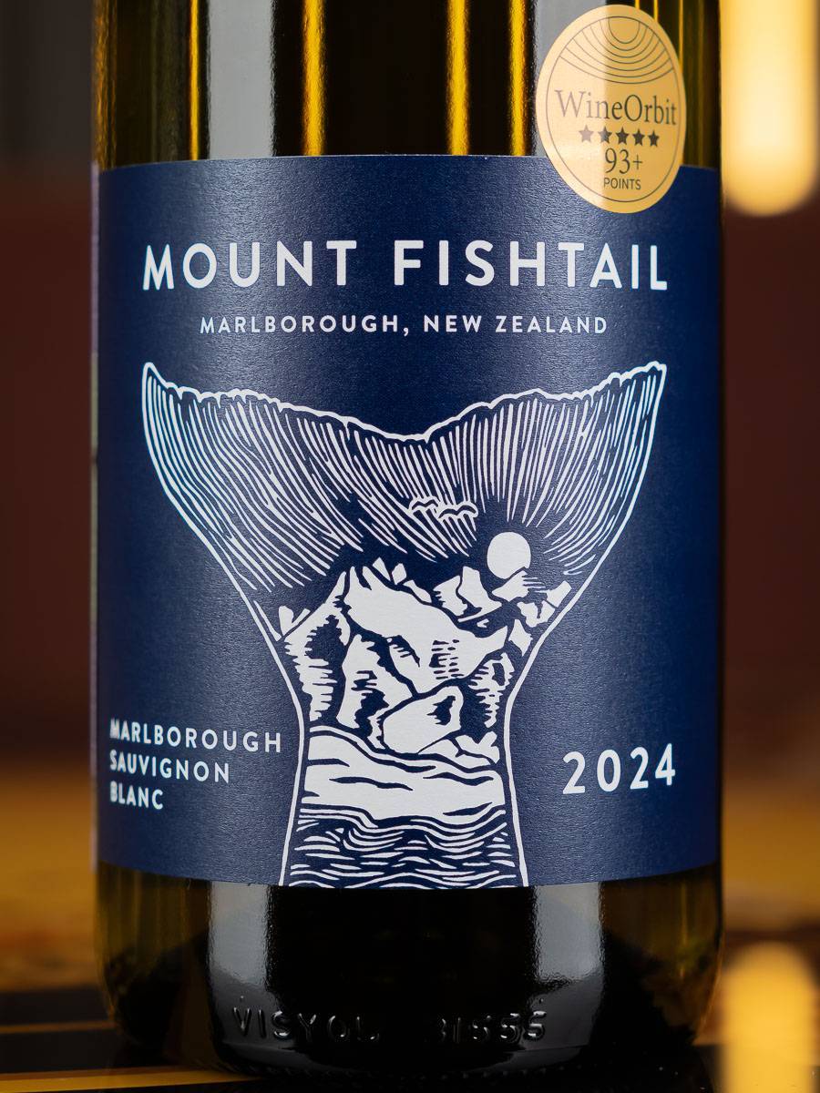 Вино Mount Fishtail Sauvignon Blanc Marlborough / Совиньон Блан Маунт Фиштейл