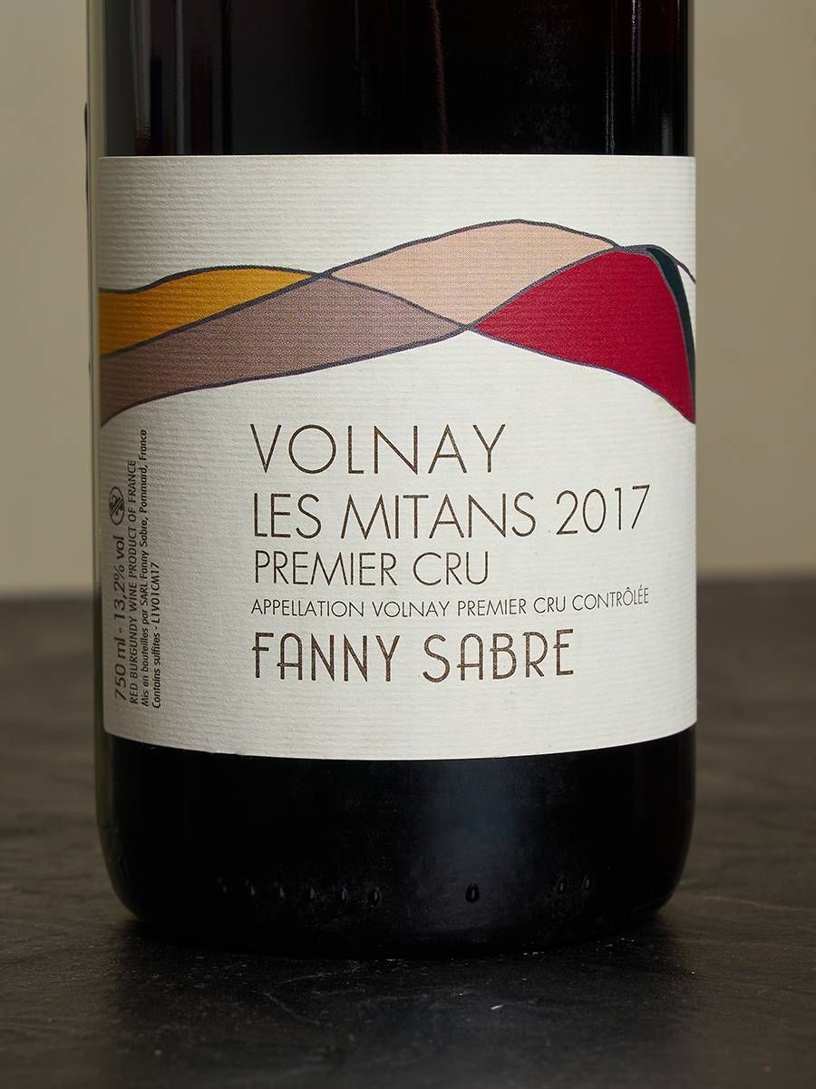 Вино Fanny Sabre Volnay Premier Cru Les Mitans 2017 купить в винном ресторане Остерия - лучшая цена Вино Fanny Sabre Volnay Premier Cru Les Mitans 2017 / Фанни Сабр Вольне Премье Крю Ле Митан