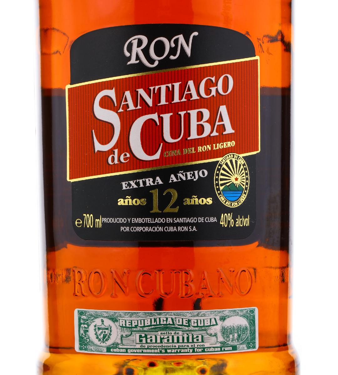 Ром Santiago de Cuba Anejo / Сантьяго де Куба Рон Аньехо