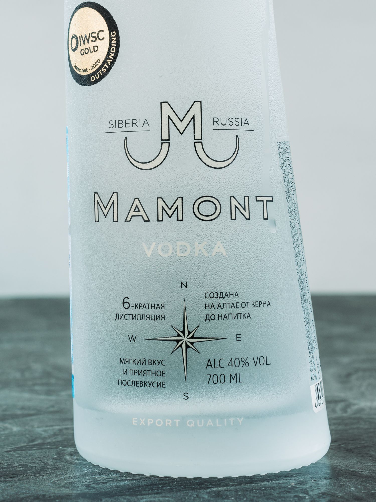 Водка Мамонт / Mamont