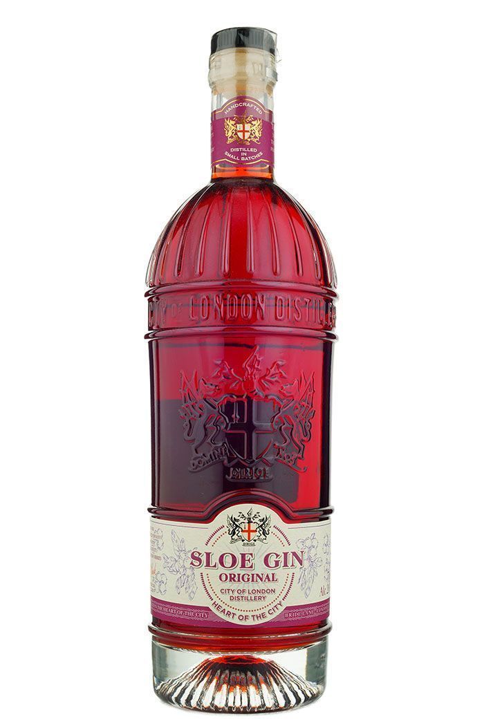 Джин City of London Sloe gin купить в ресторане Остерия - лучшая цена Джин City of London Sloe gin / Сити оф Лондон Слоу Джин