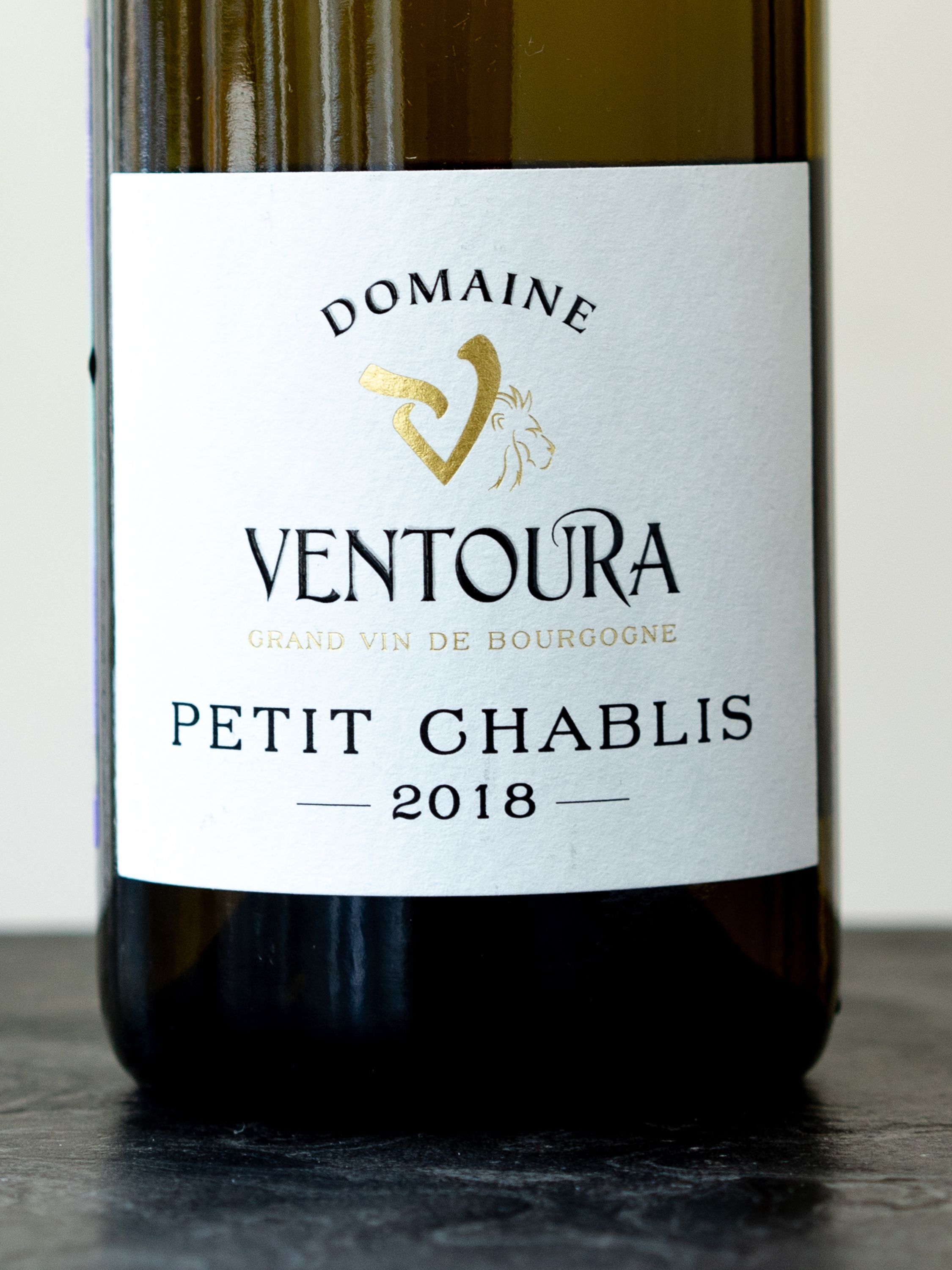 Этикетка Ventoura Petit Chablis