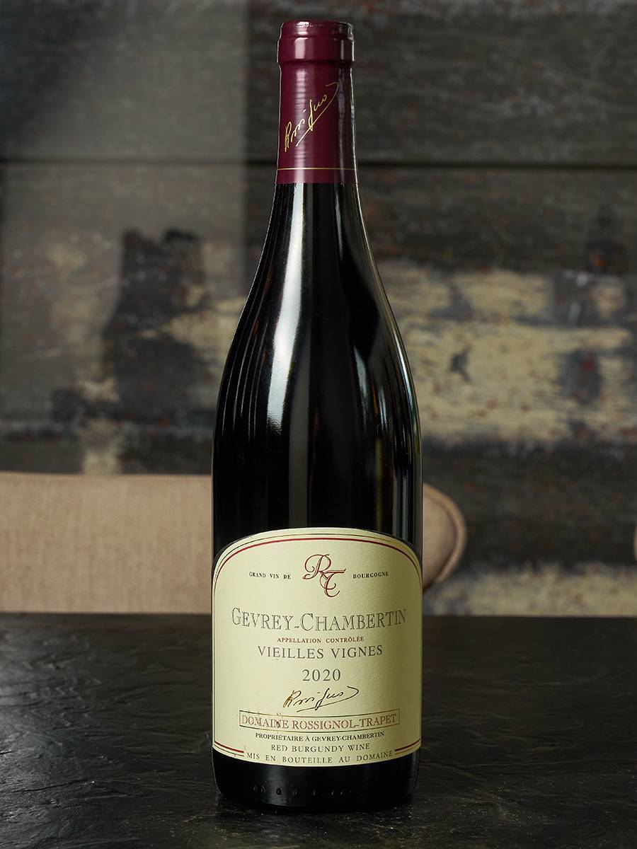 Вино Gevrey Chambertin Domaine Rossignol Trapet Vieilles Vignes 2020 купить в винном ресторане Остерия - лучшая цена Вино Gevrey Chambertin Domaine Rossignol Trapet Vieilles Vignes 2020 / Жеврэ-Шамбертен Домэн Россиньоль-Трапэ Вьей Винь