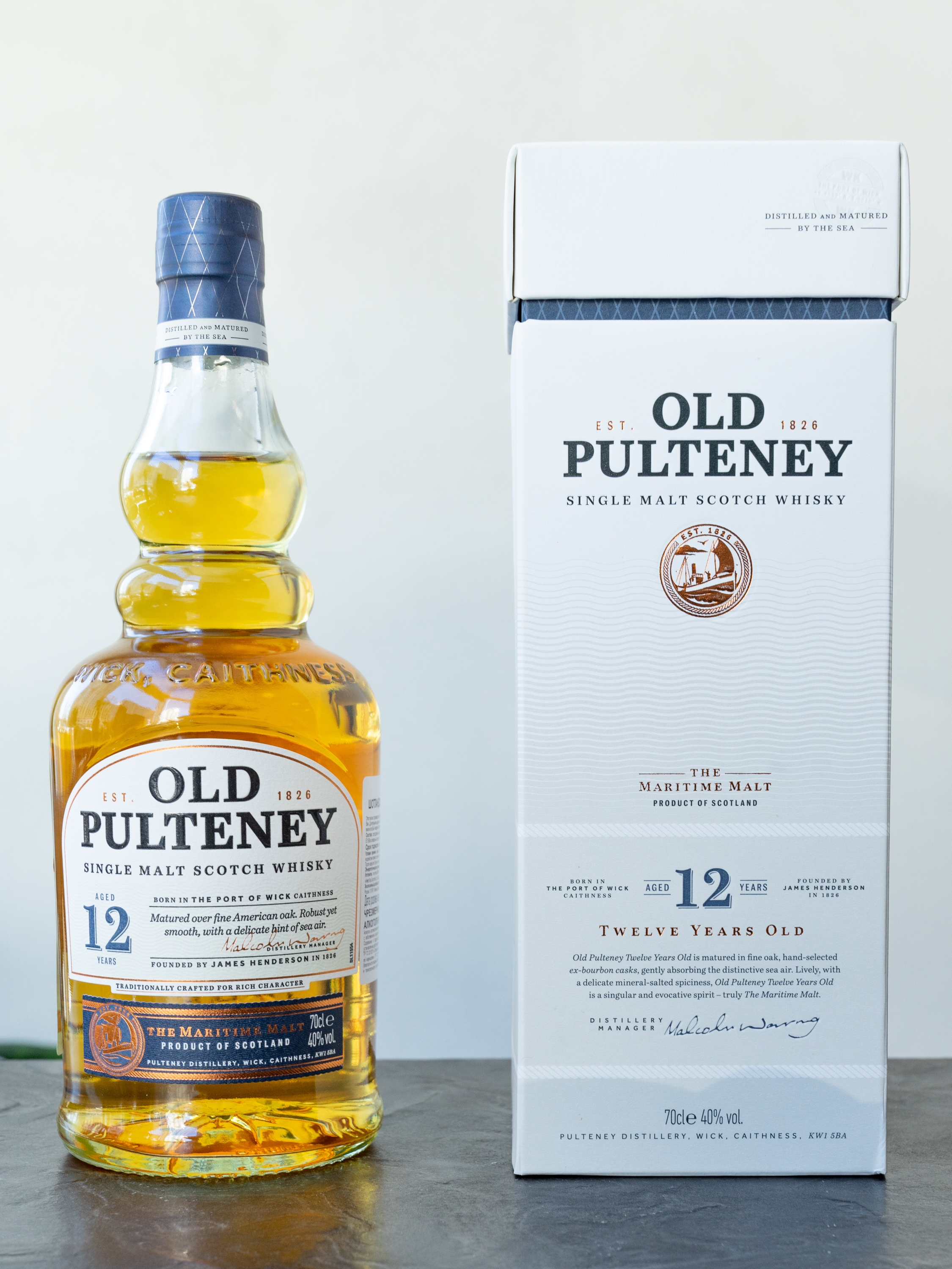 Подарочная упаковка Old Pulteney 12 years old