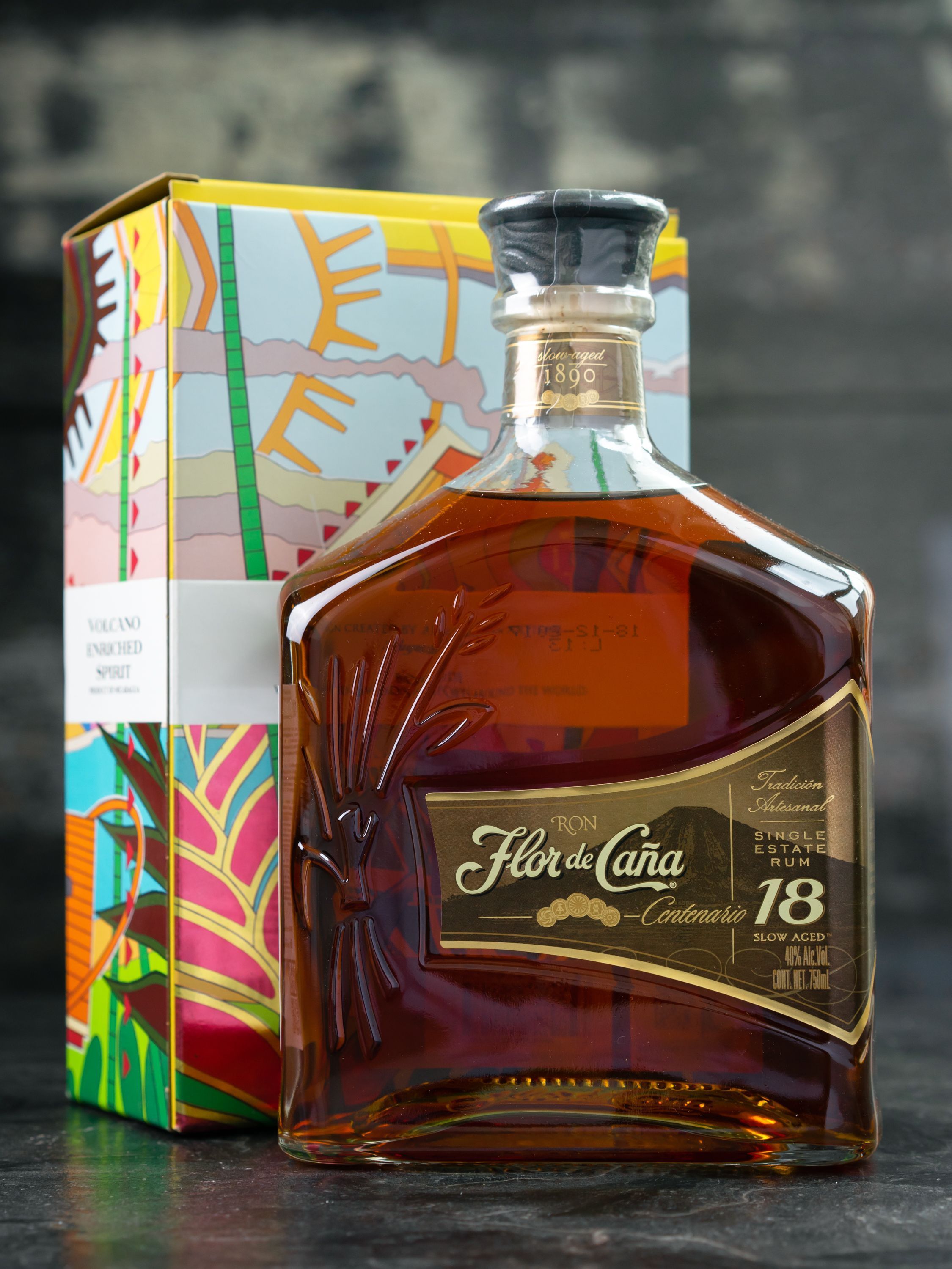 Ром Flor de Cana Centenario 18 y.o.- купить по лучшей цене в ресторане Амичи Ром Flor de Cana Centenario 18 y.o. / Флор Де Кана Кентенарио 18 лет