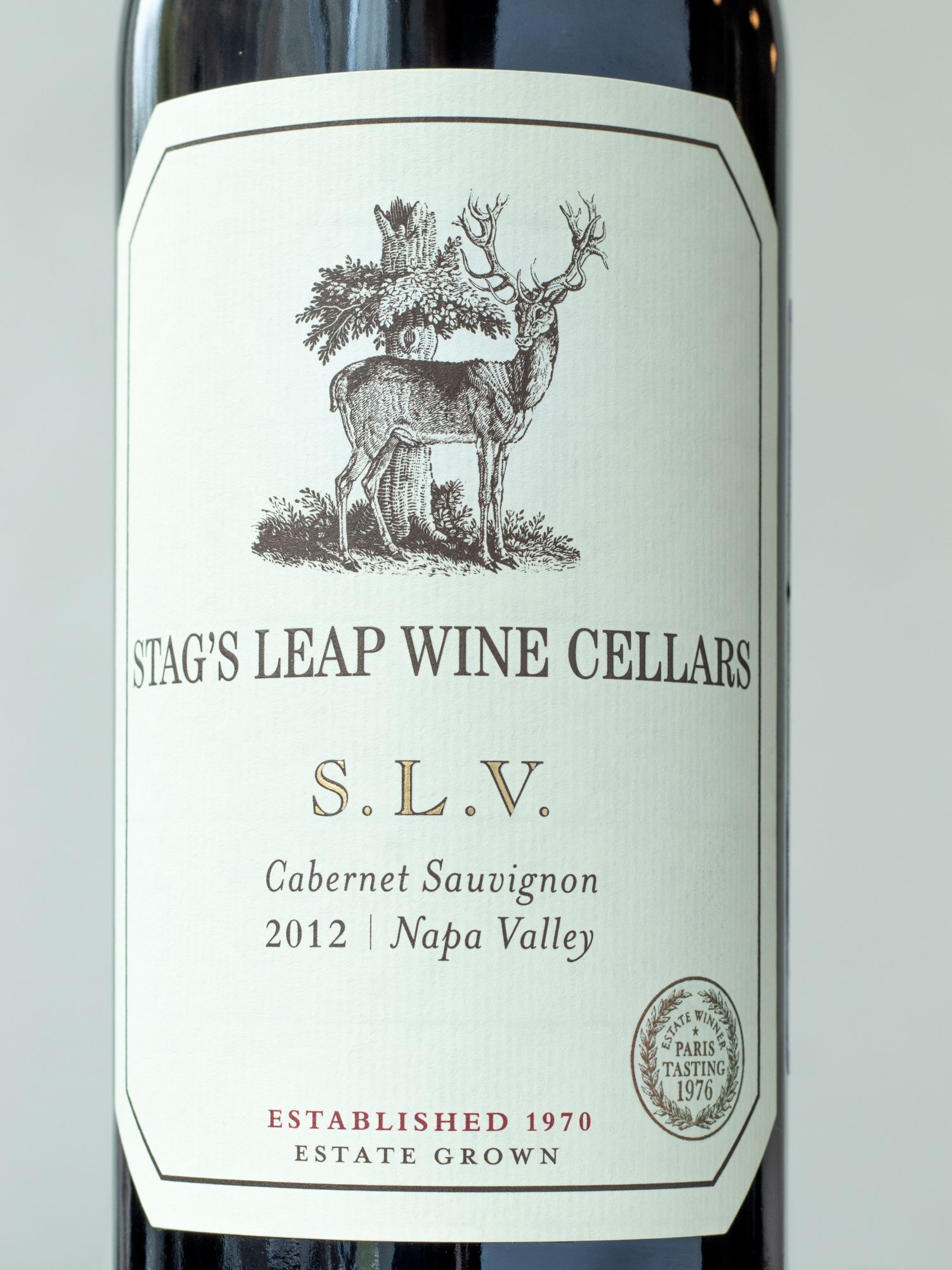 Купить вино Stag`s Leap Wine Cellars S.L.V. Cabernet Sauvignon в ресторане Остерия цена Вино Stag`s Leap Wine Cellars S.L.V. Cabernet Sauvignon / СС.Л.В. Каберне Совиньон