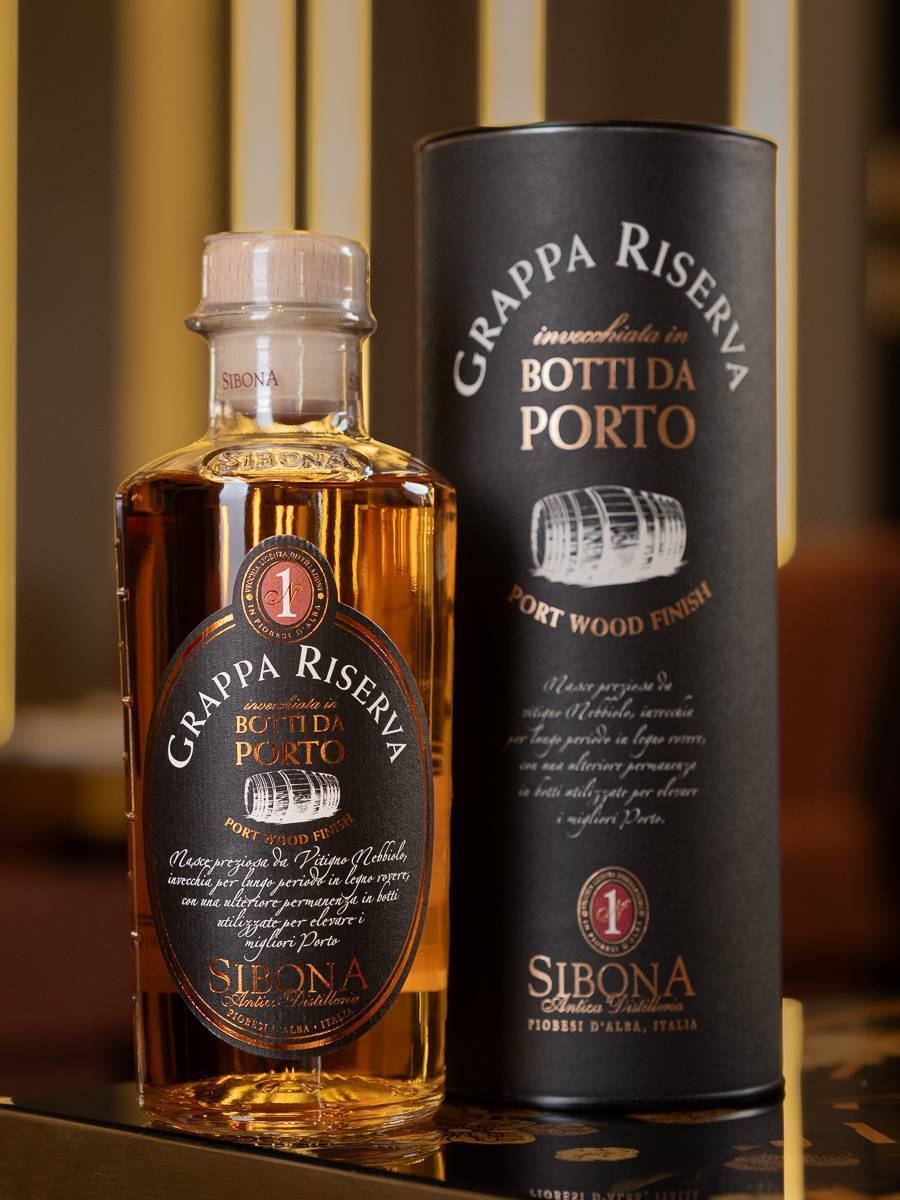 Граппа Sibona Riserva Botti da Porto / Сибона Ризерва Ботти да Порто