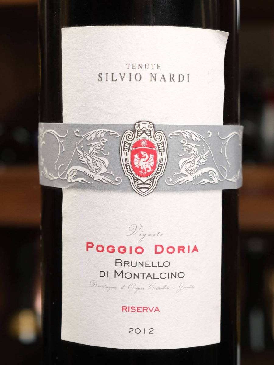 Вино Vigneto Poggio Doria Brunello di Montalcino Riserva DOCG 2012 купить в винном ресторане Остерия - лучшая цена Вино Vigneto Poggio Doria Brunello di Montalcino Riserva DOCG 2012 / Брунелло ди Монтальчино Поджо Дория Рисерва