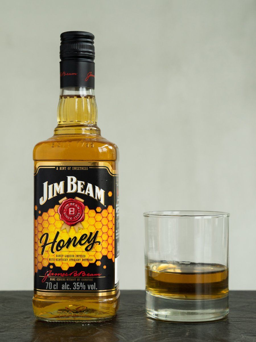 Виски Jim Beam Honey bourbon/ Джим Бим Хани бурбон