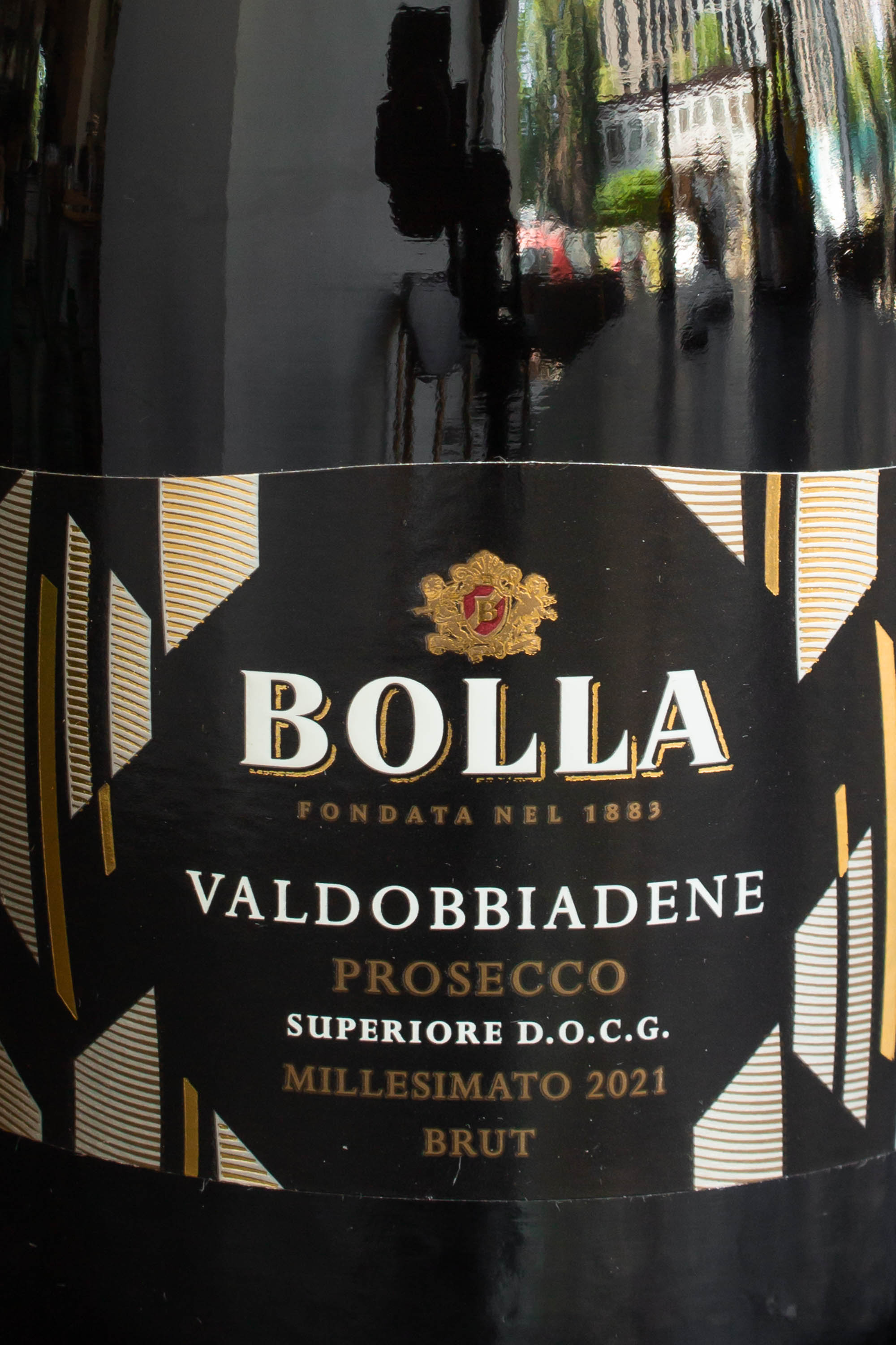 Этикетка Bolla Prosecco Conegliano Valdobbiadene Superiore