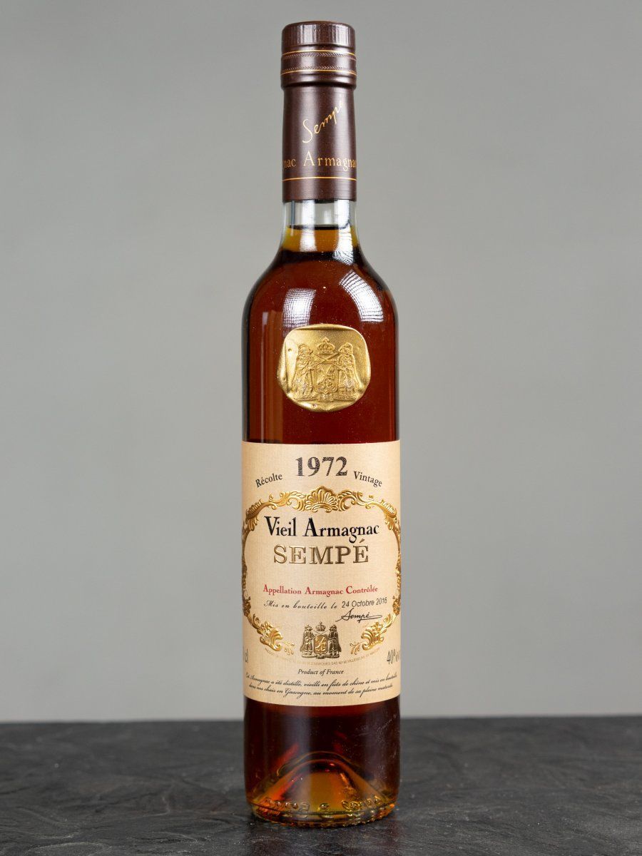 Арманьяк Armagnac Sempe Vieil 1972 / Семпэ Вьей 1972