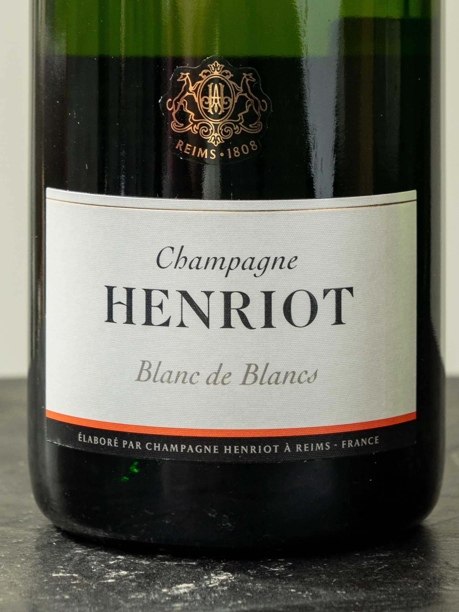 Этикетка Henriot Brut Blanc de Blancs