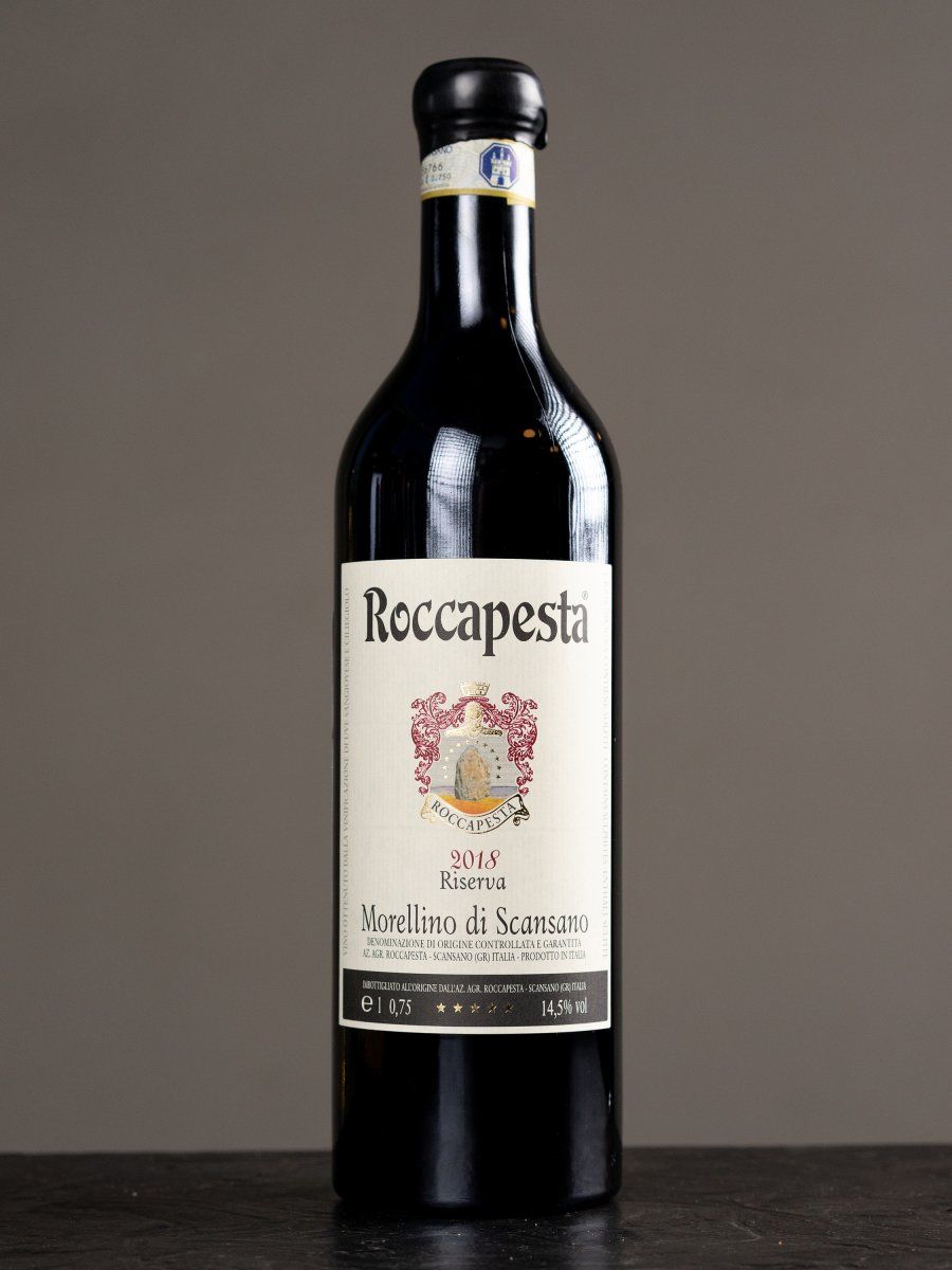 Вино Roccapesta Riserva Morellino di Scansano купить в ресторане Остерия - лучшая цена Вино Roccapesta Riserva Morellino di Scansano / Мореллино ди Скансано Роккапеста Ризерва