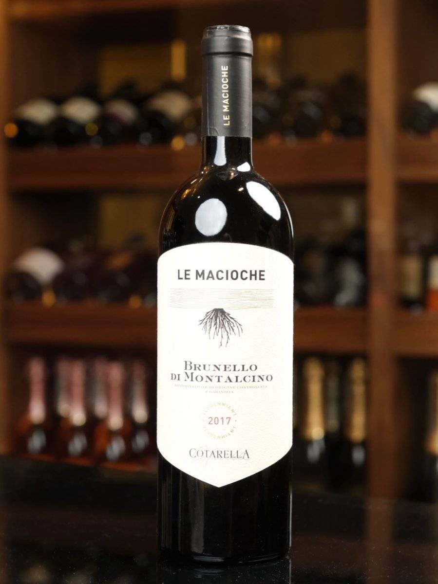 Вино Le Macioche Brunello di Montalchino 2017 купить в винном ресторане Остерия - лучшая цена Вино Le Macioche Brunello di Montalchino 2017 / Ле Мачоке Брунелло ди Монтальчино