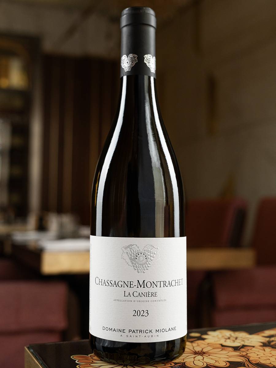 Вино Domaine Patrick Miolane Chassagne Montrachet La Caniere 2023 / Домен Патрик Миолан Шассань Монраше Ля Каньер