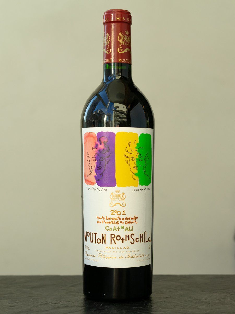 Вино Chateau Mouton Rothschild Pauillac Premier Grand Cru Classe 2001 / Шато Мутон Ротшильд Премье Гран Крю 2001