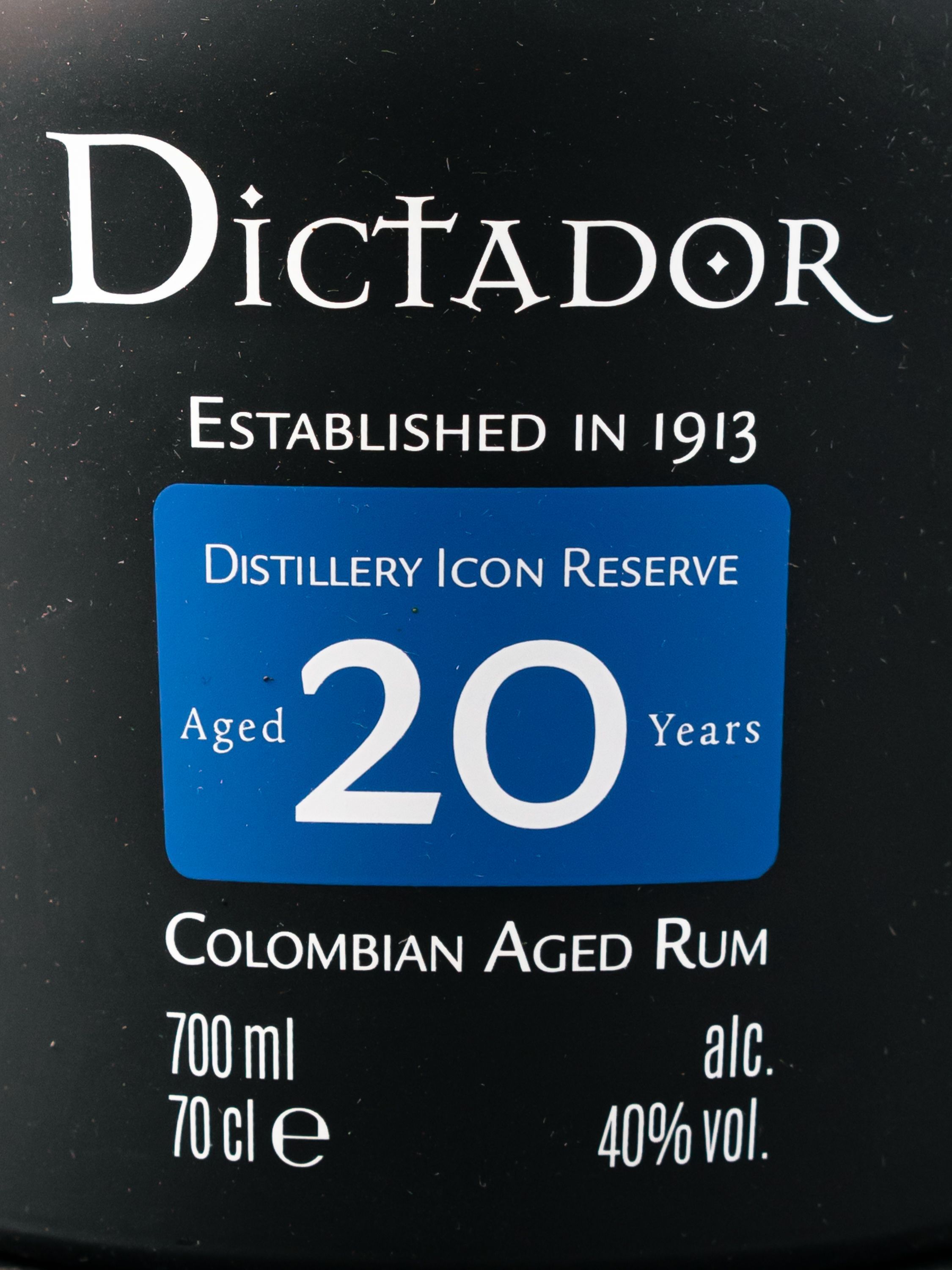 Ром Dictador 20 years / Диктатор 20 лет