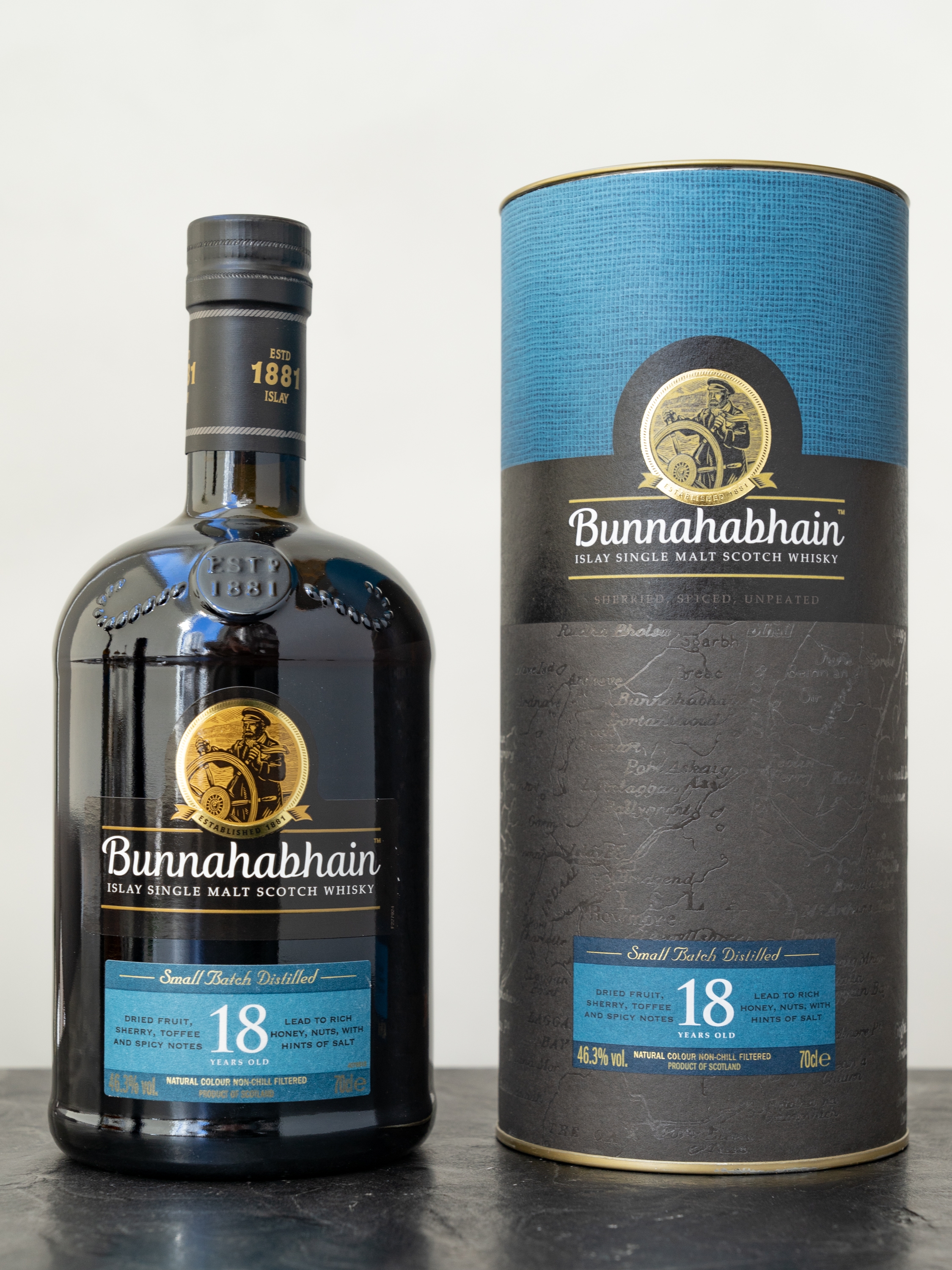 Виски Bunnahabhain 18 years old купить в винном ресторане Остерия Амичи - лучшая цена Виски Bunnahabhain 18 years old / Буннахавэн 18 лет