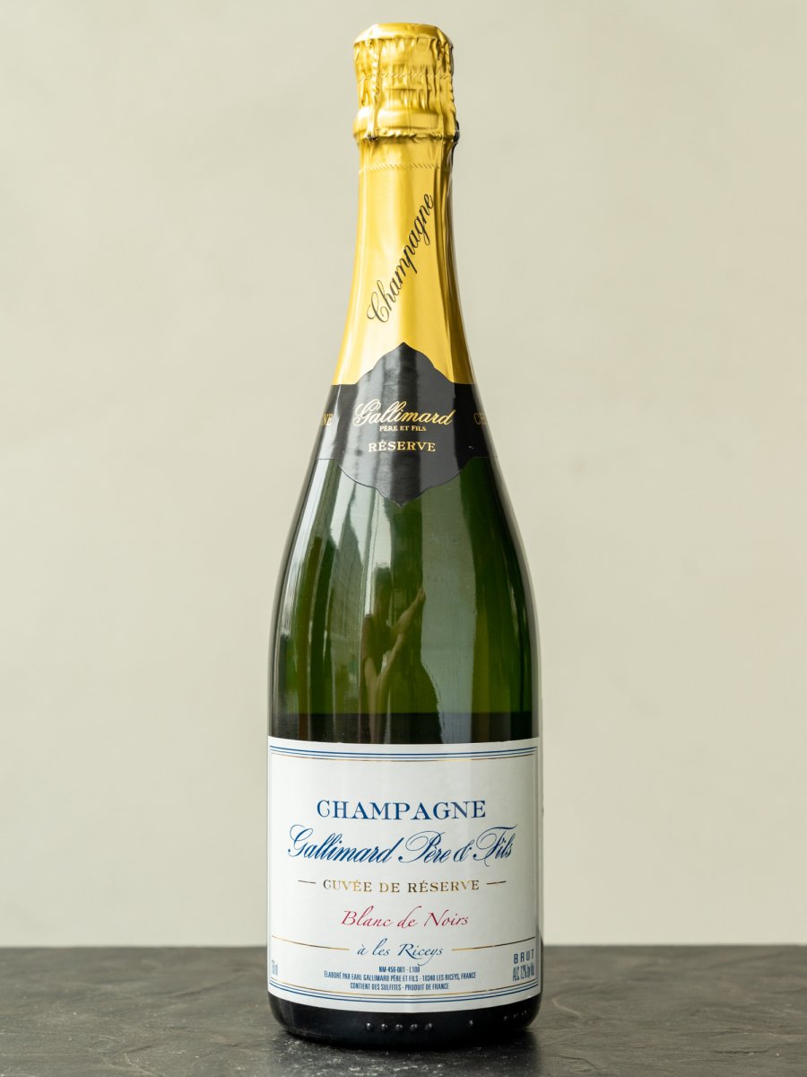 Шампанское Gallimard Pere et Fils Cuvee de Reserve купить в винном ресторане Остерия - лучшая цена Шампанское Gallimard Pere et Fils Cuvee de Reserve / Галлимар Пер э Фис Брют Кюве де Резерв Блан де Нуар