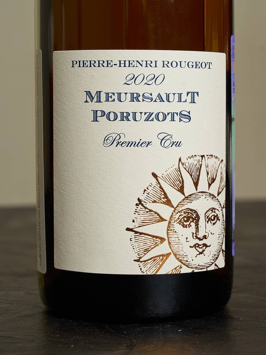 Вино Pierre Henri Rougeot Meursault Premier Cru Les Poruzots 2020 / Пьер Анри Руж Мёрсо Премьер Крю Ле Порюзот