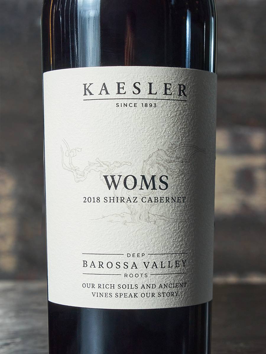 Вино Kaesler WOMS купить в винном ресторане Остерия - лучшая цена Вино Kaesler WOMS / Шираз Баросса Вомс Кеслер