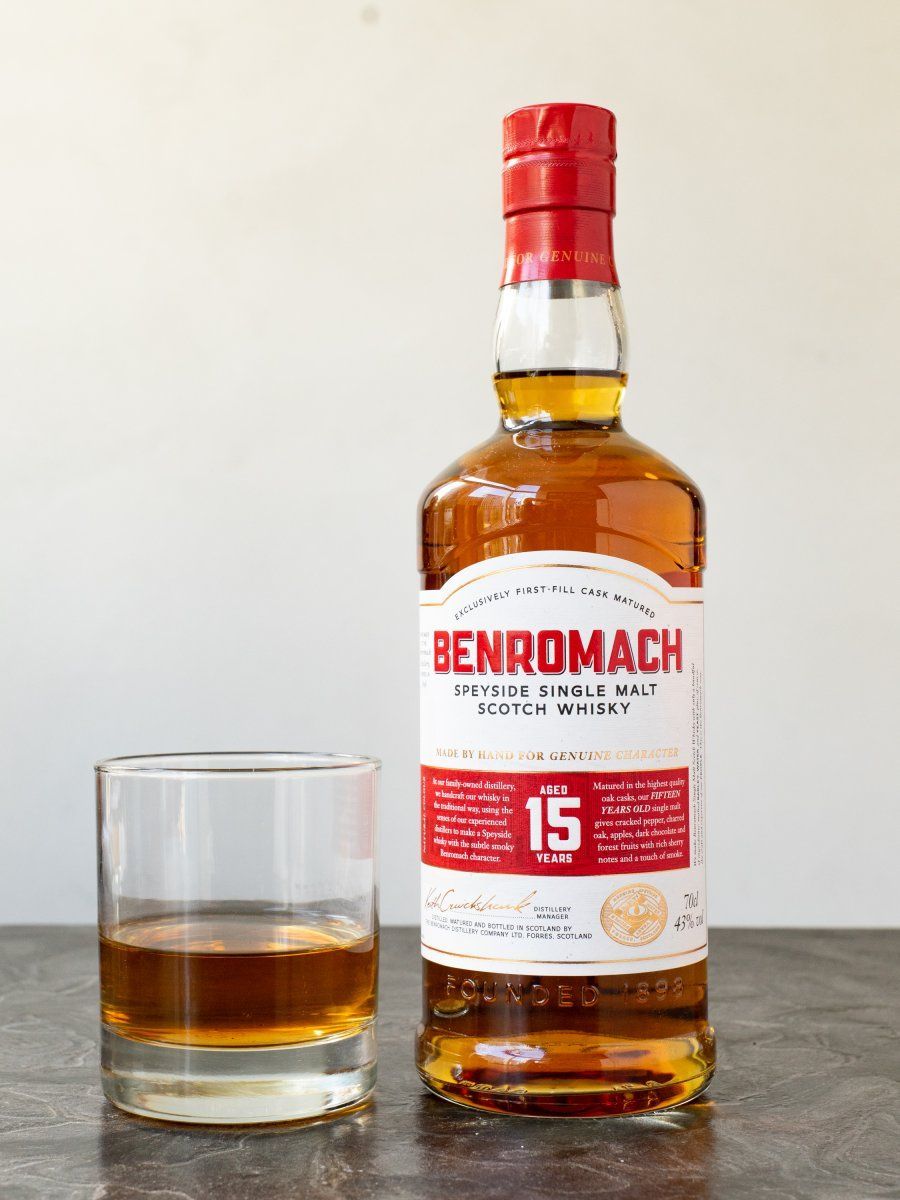 Виски Benromach 15 years old купить в ресторане Остерия - лучшая цена Виски Benromach 15 years old / Бенромах 15 лет